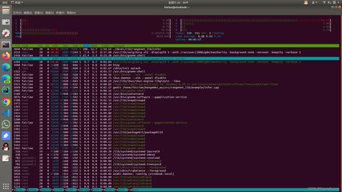 ubuntu18.04 20.04lts 監(jiān)視電腦cpu 內(nèi)存使用情況
